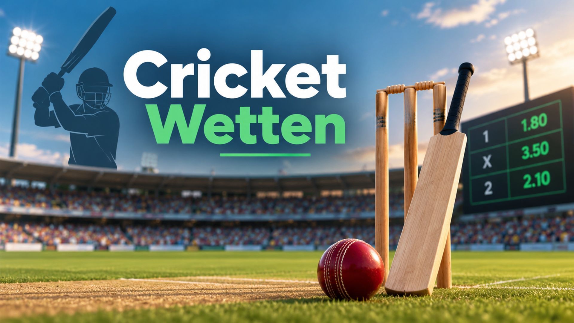 Cricket Wetten: Formate, Wettarten und Analyse