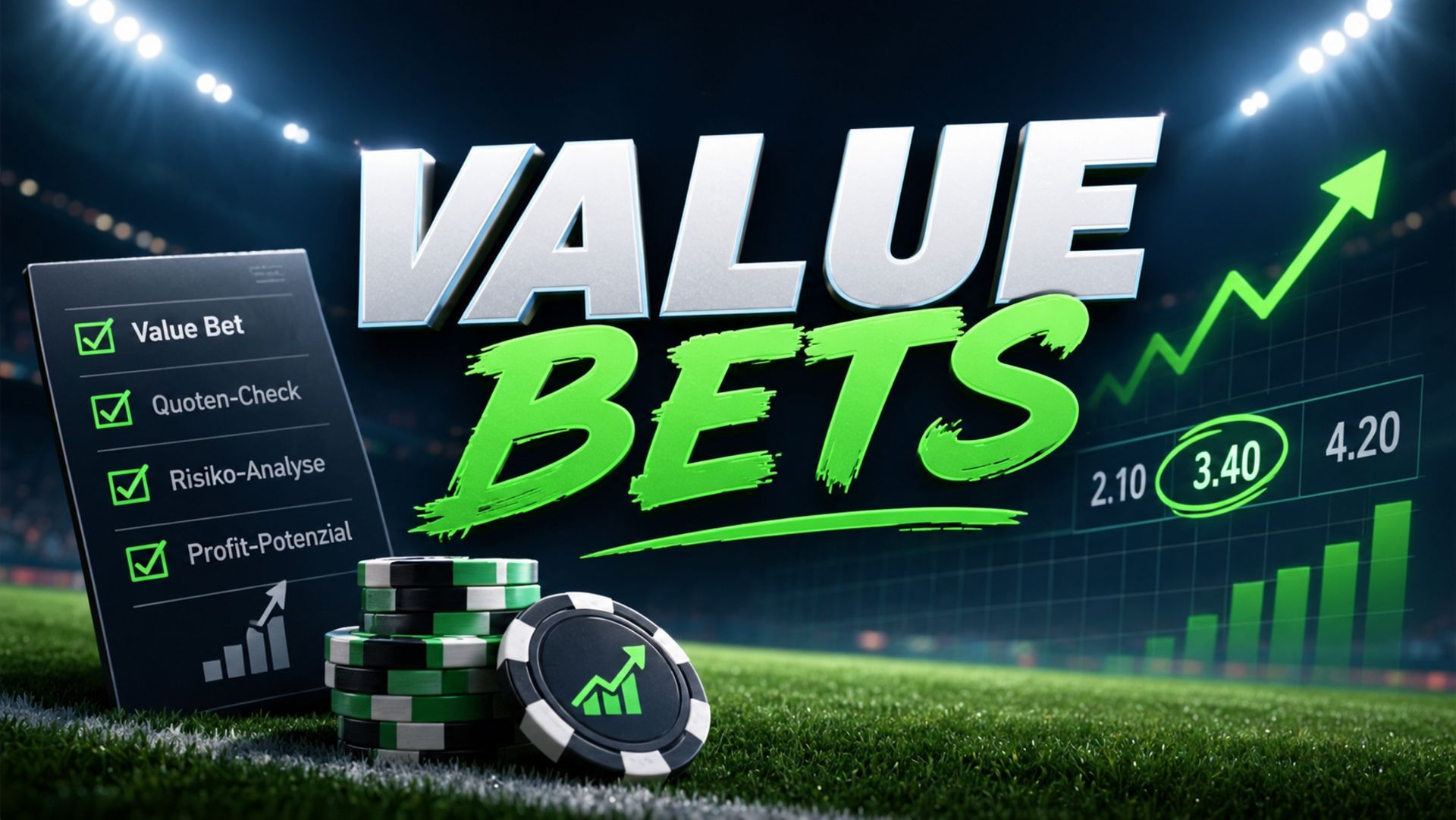 Value Bets finden: faire Quote, Marge und eigene Einschätzung